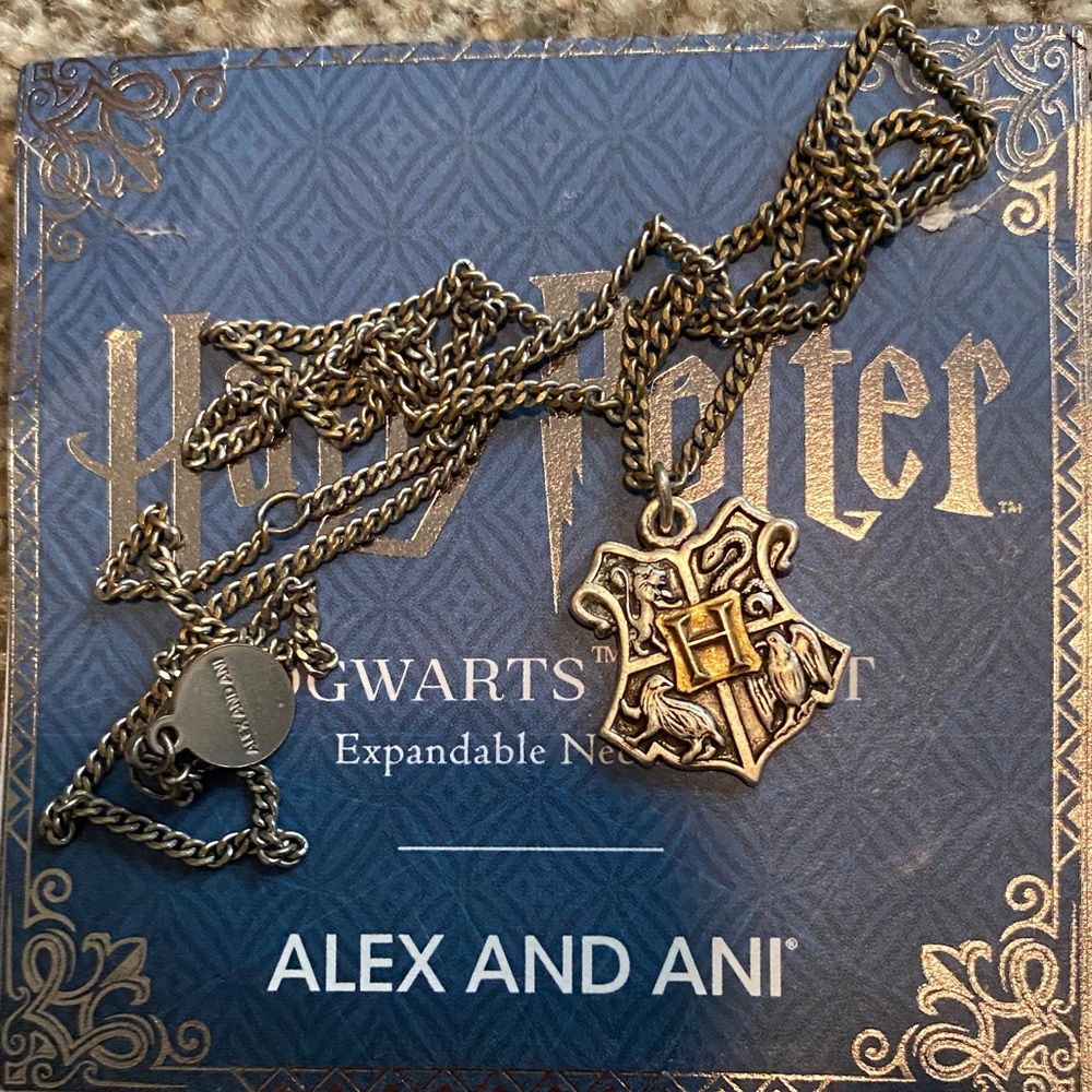 Alex and Ani Hogwarts Pendant Necklace